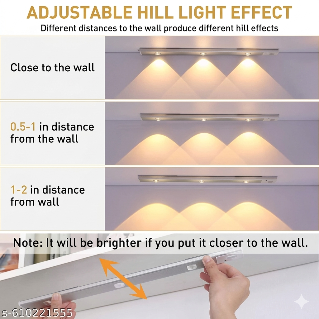 Motion Sensor LED Light
Auto ON/OFF | Rechargeable | No Wiring
⭐ 4.8 Rating | 🔥 50% OFF | COD Available